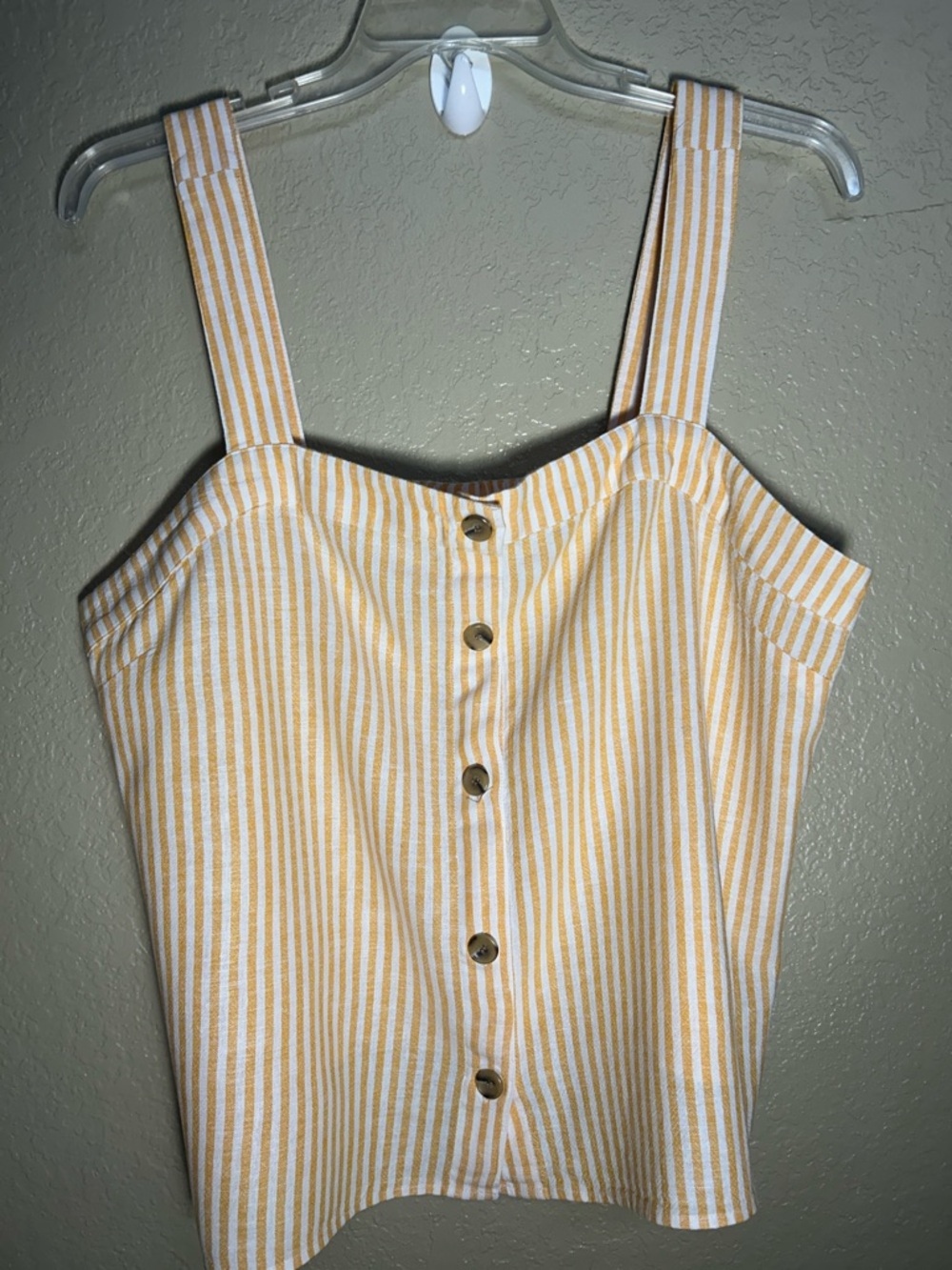 J. CREW Linen Beach Pool Cruise Cool Summer Crop Top Wide Straps Elastic Back